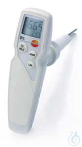 testo 205 - Instrument kit In food production, pH value and temperature play...